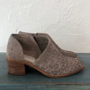 1. State Iddah Perforated Cutaway Bootie